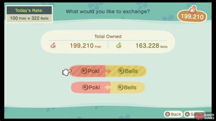 Animal Crossing: How to Exchange Poki for Bells