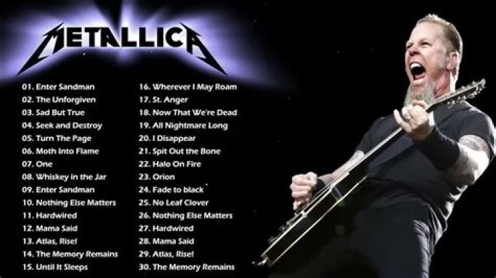 Another Top 10 Best Metallica Songs