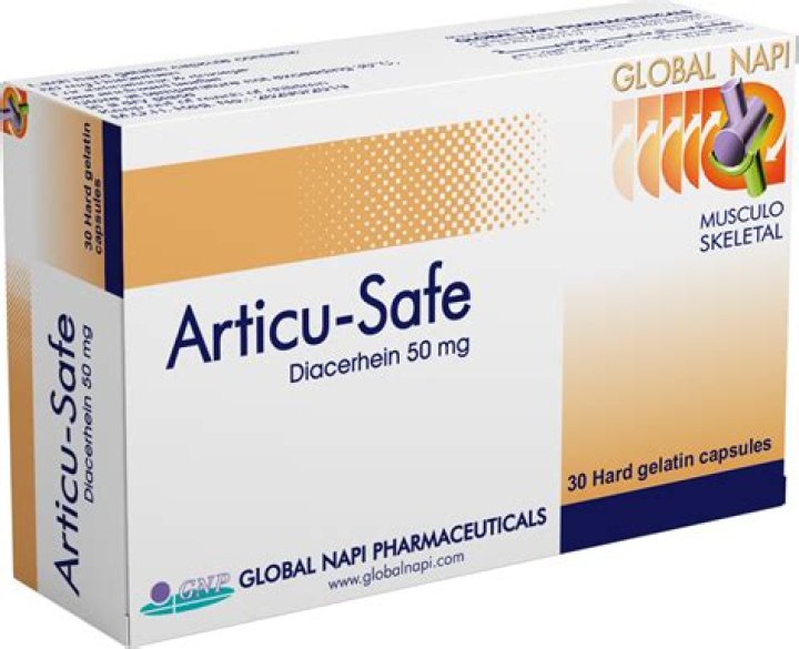 نشرة اقراص ARTICU SAFE أرتيكوسيف لعلاج خشونه المفاصل والركبة