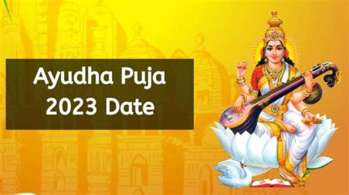 Ayudha Pooja 2023 (Shastra Pooja): Know the Date, Time, and Tradition