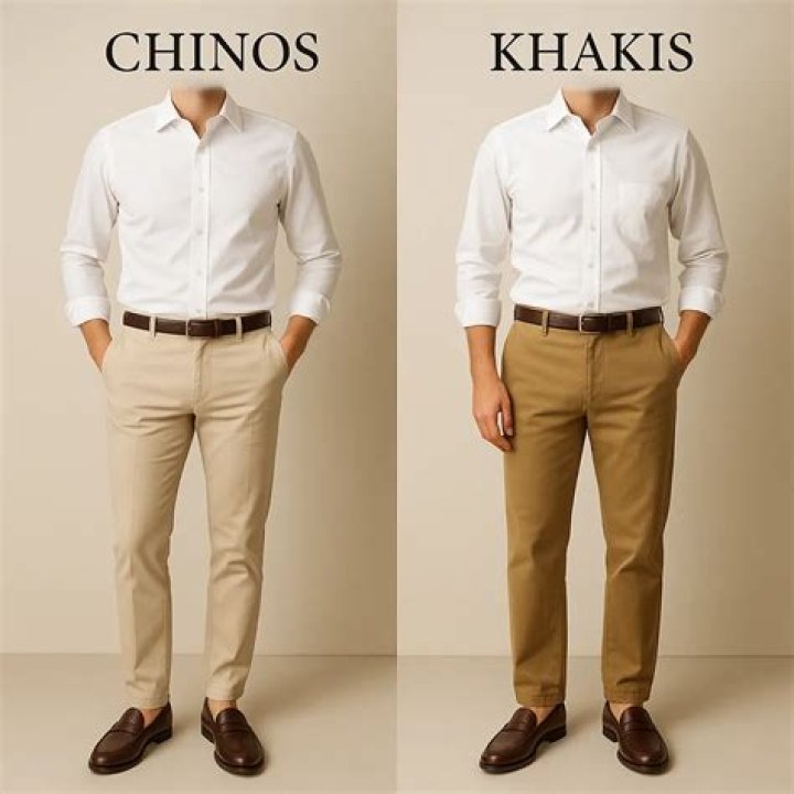 Chinos vs khakis: Key differences and top styling tips for men