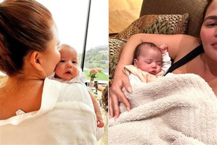 Chrissy Teigen Shares Precious New Video of Baby Son's Hair: 'Simple Plan Is Shaking'