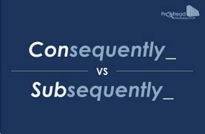 Definitions of consequently - OneLook