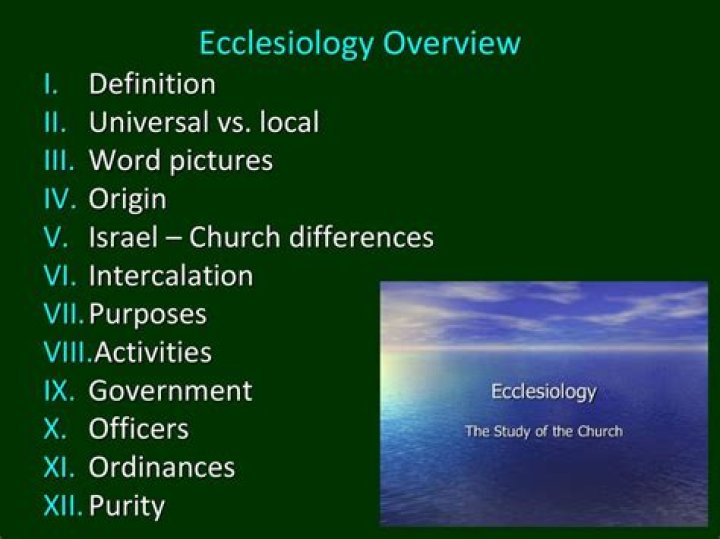 Definitions of ecclesiology - OneLook