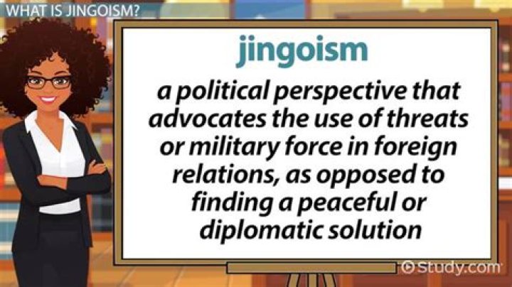 Definitions of jingoist - OneLook