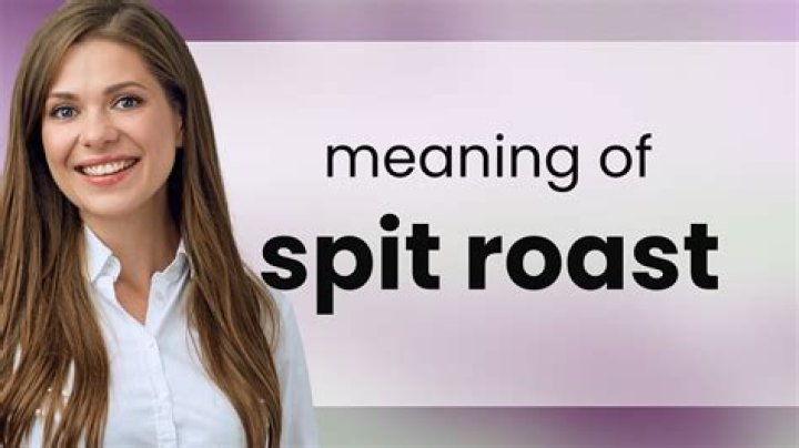 Definitions of spit roast - OneLook
