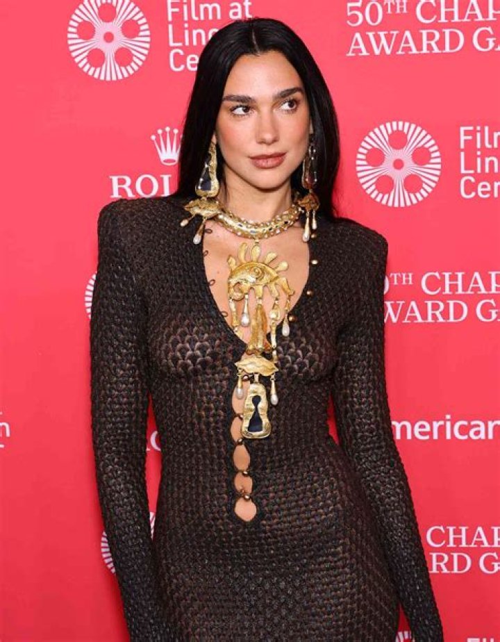 Dua Lipa Fantastically Frees the Nipple at Barbie Premiere