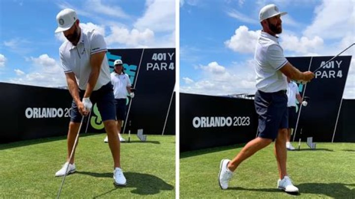 Dustin Johnson Seen Wearing FootJoy Shoes After Adidas Split
