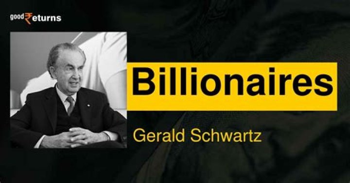 Gerald Schwartz Net Worth