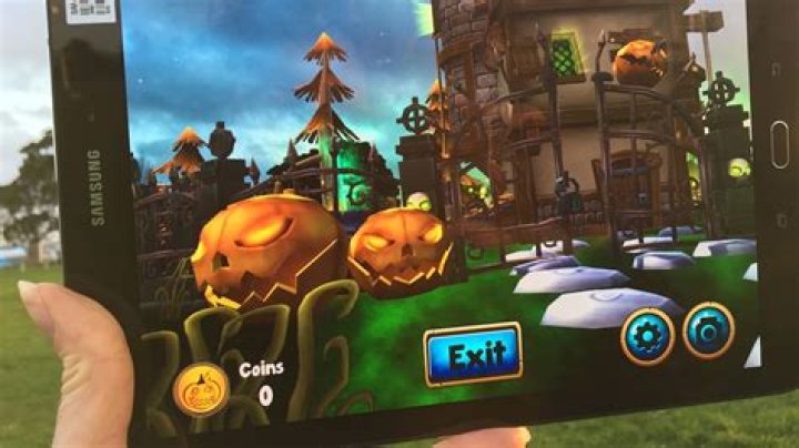 Halloween Fright Night digital playground for Cooks Gardens