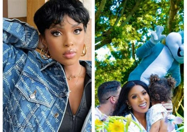 Happy mom, Linda Mtoba, shows off with her toned post-baby bikini body