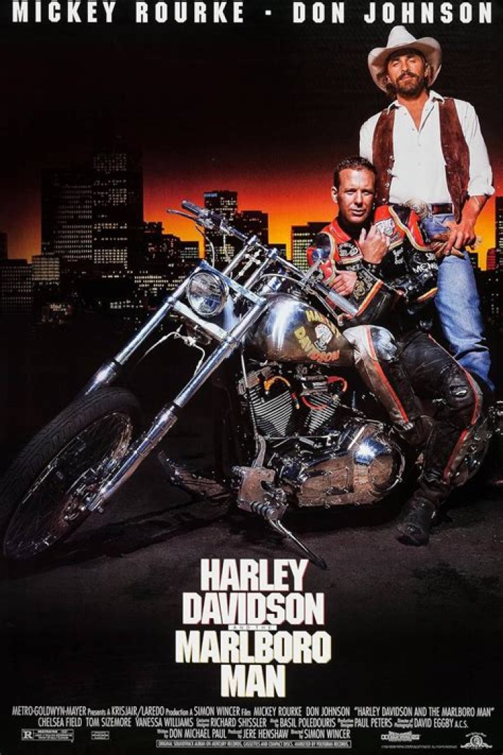 Harley Davidson and the Marlboro Man Cast Members List