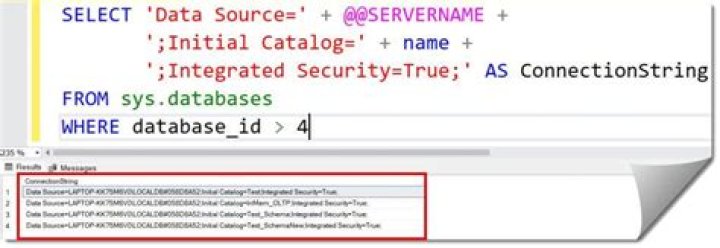 Here Are SQL Server Connection String Examples In C# & XML