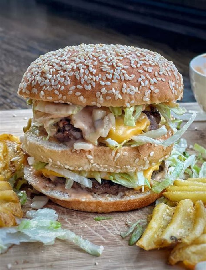 Homemade Big Mac