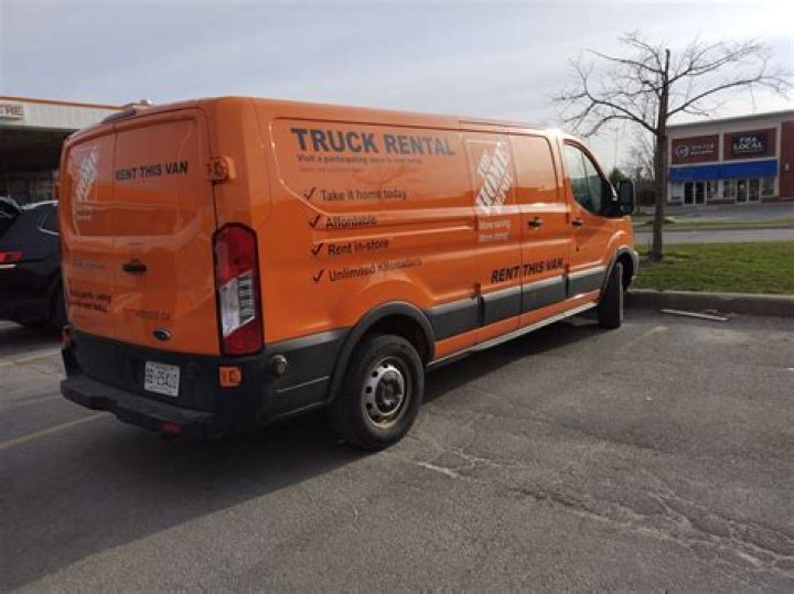 How big are Home Depot rental trucks?