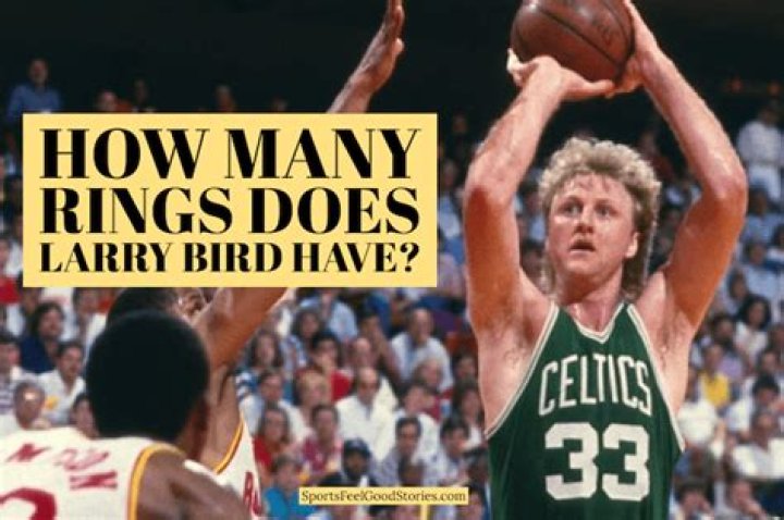 How many rings does Larry Bird have? A list of Larry Bird’s achievements