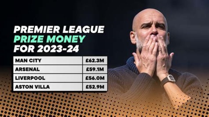 How much do you get for winning the Premier League? Premier League prize money revealed