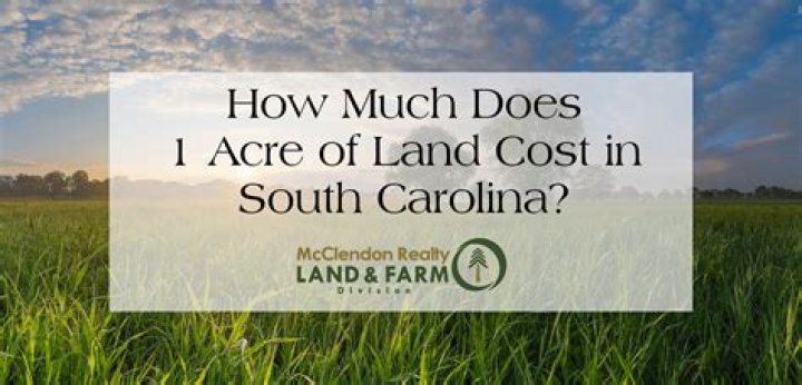 How much does 1 acre of land cost in Jamaica?