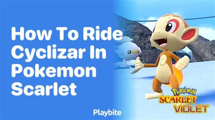 How To Find And Evolve Cyclizar In Pokémon Scarlet And Violet
