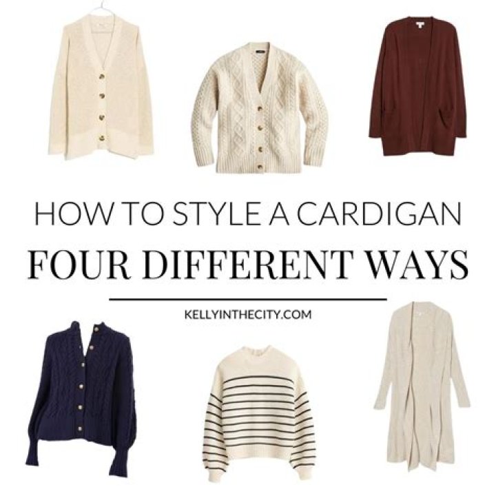 How to Style a Cardigan Sweater