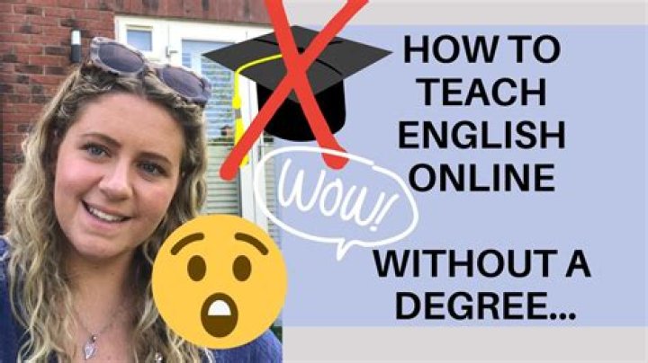 How to Teach English Online Without a Degree