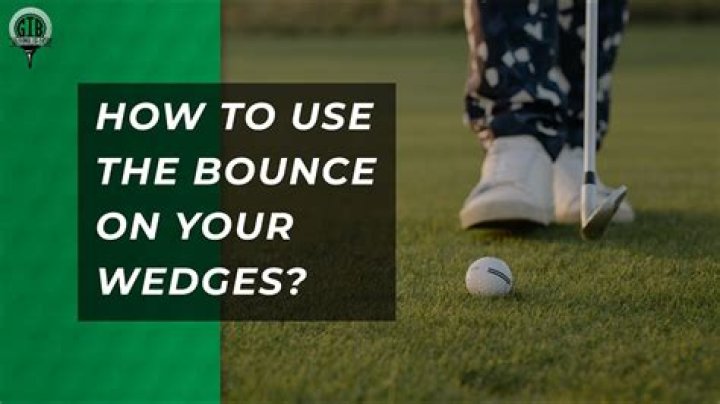 How To Use The Bounce On Your Wedges