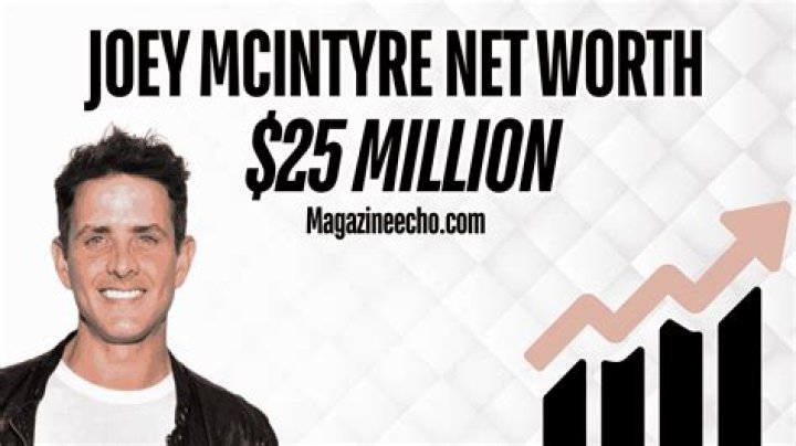 Joey McIntyre Net Worth