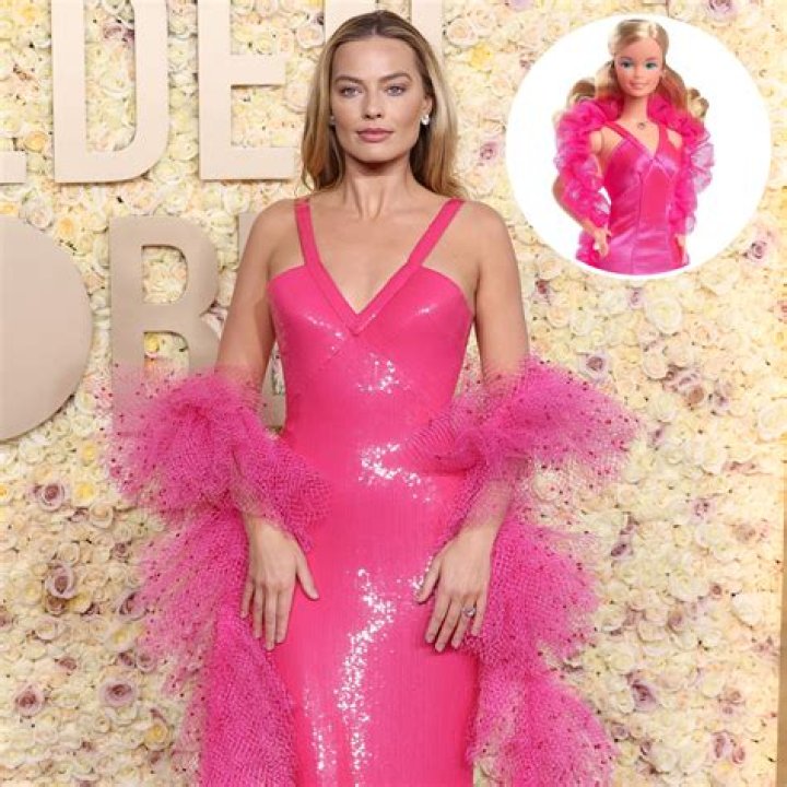 Margot Robbie Channels 1977 Superstar Barbie at 2024 Golden Globes