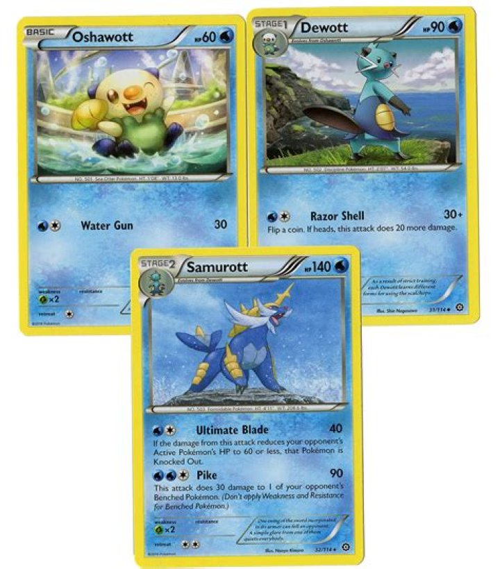 On the Origin of Species: Oshawott, Dewott, and Samurott