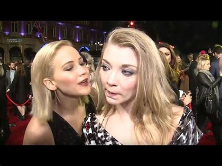 Oops! Jennifer Lawrence Accidently Kisses Her Hunger Games Co-Star Natalie Dormer