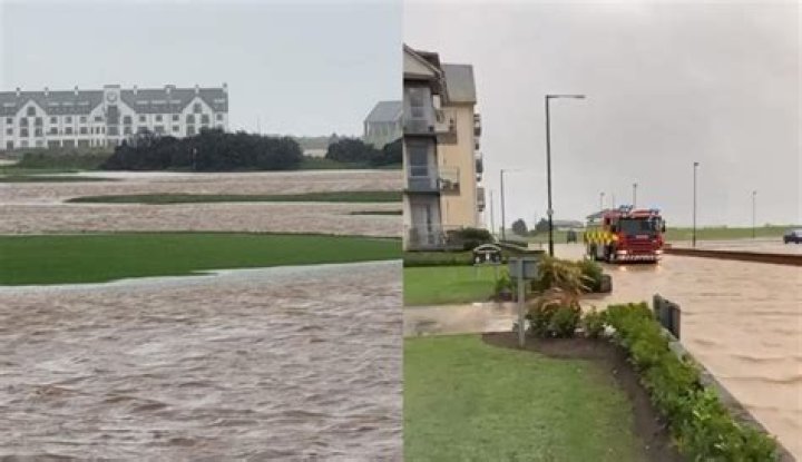 Open Championship Venue Amongst Multiple Areas Flooded In Scotland