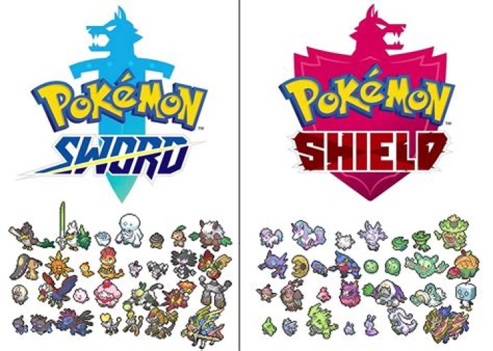 Pokemon Sword & Shield: Version Exclusives