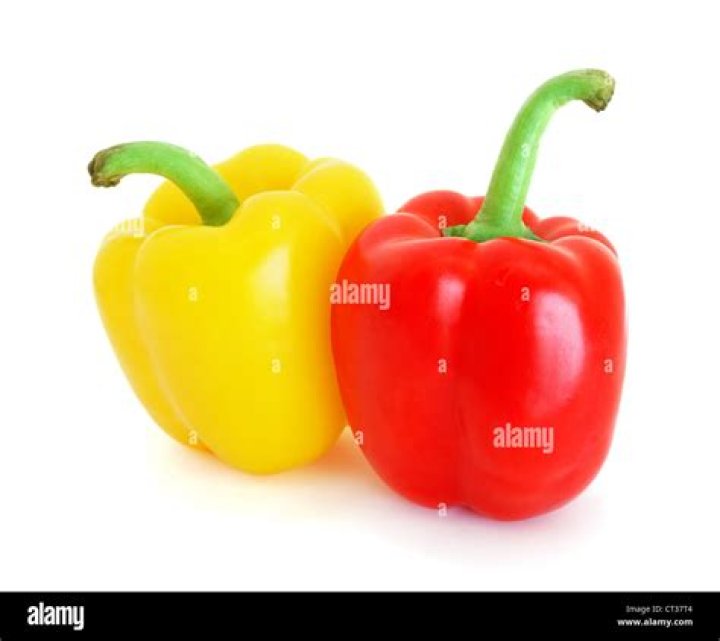 Red and Yellow Bell Peppers