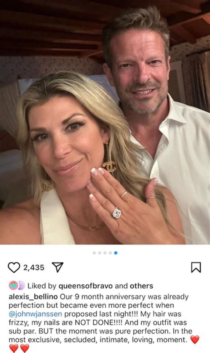 RHOC's Alexis Bellino Shows Off Promise Ring From John Janssen