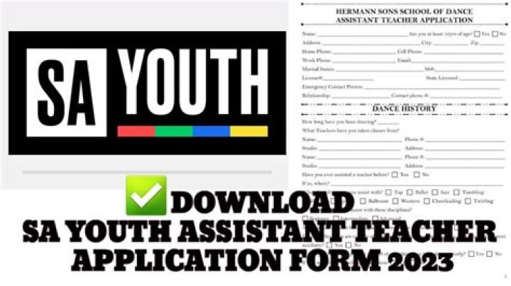 SA Youth Application Form 2023 Online - SaYouth Apply