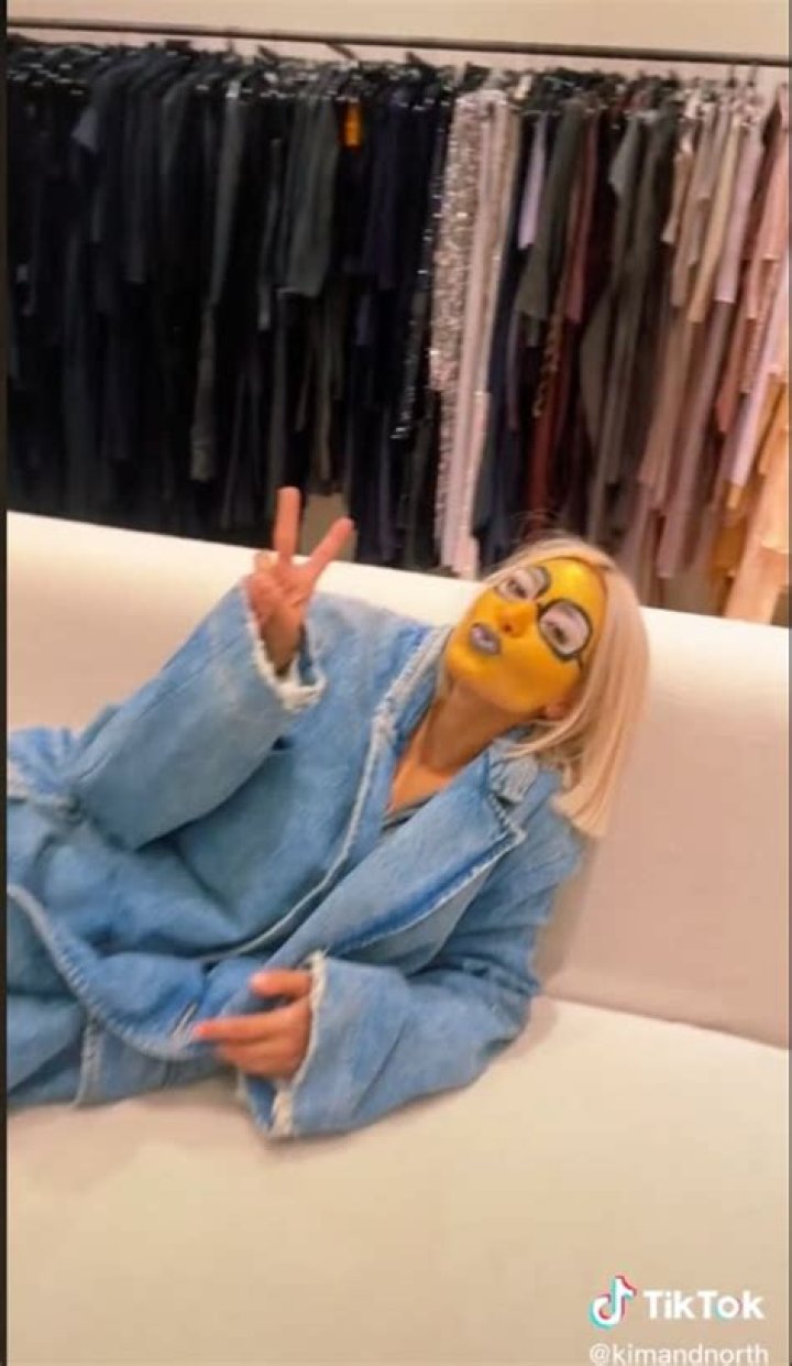 See Kim Kardashian Transform Into "Mommy Minion" With Makeup Makeover