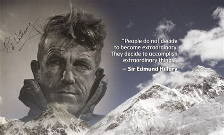 Sir Edmund Hillary: A life in quotes
