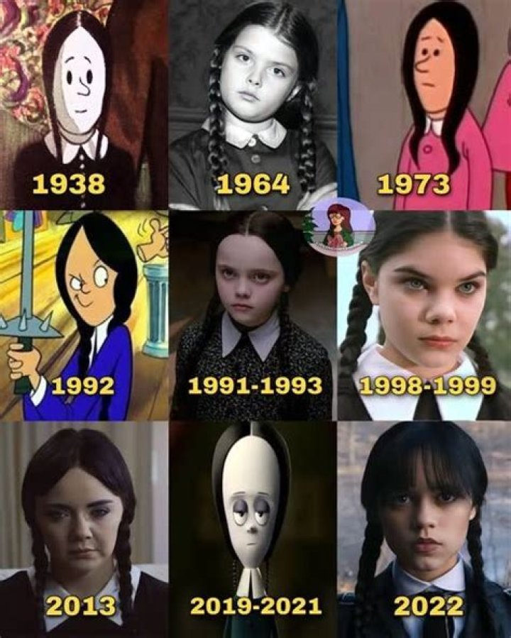 The Evolution of Wednesday Addams