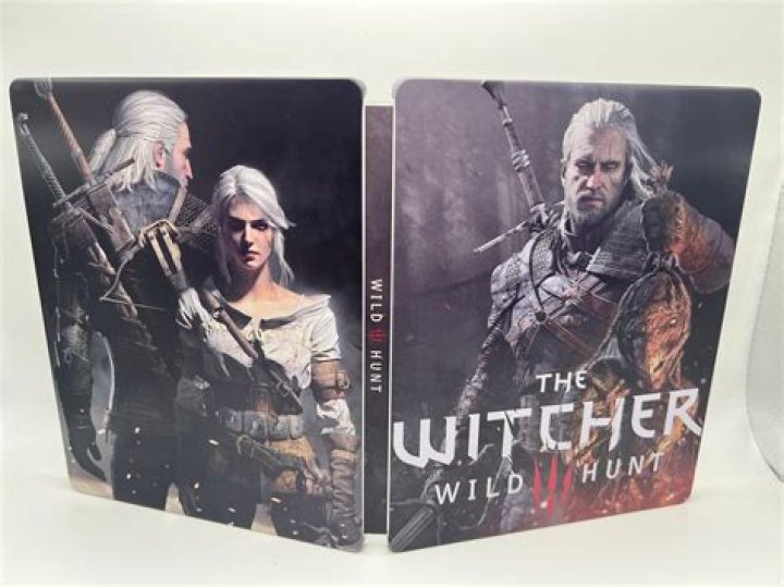 The Witcher 3 steelbook artwork is beautiful