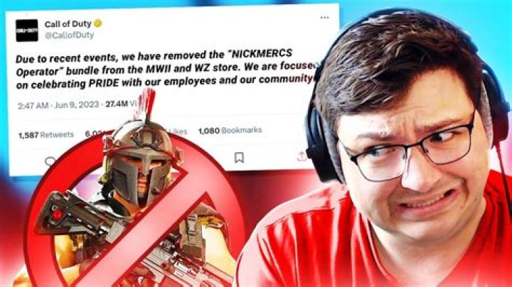 What Did Nickmercs Say About Pride Month? Why Was Nickmercs Removed From COD?
